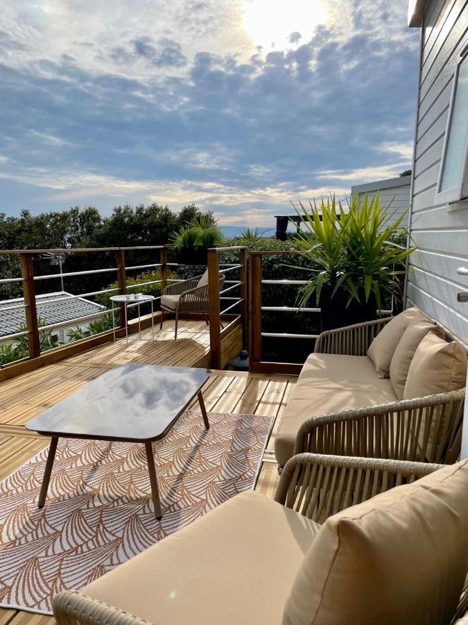 Mobil Home Superbe Vue Mer St Raphael Saint-Raphaël Kültér fotó