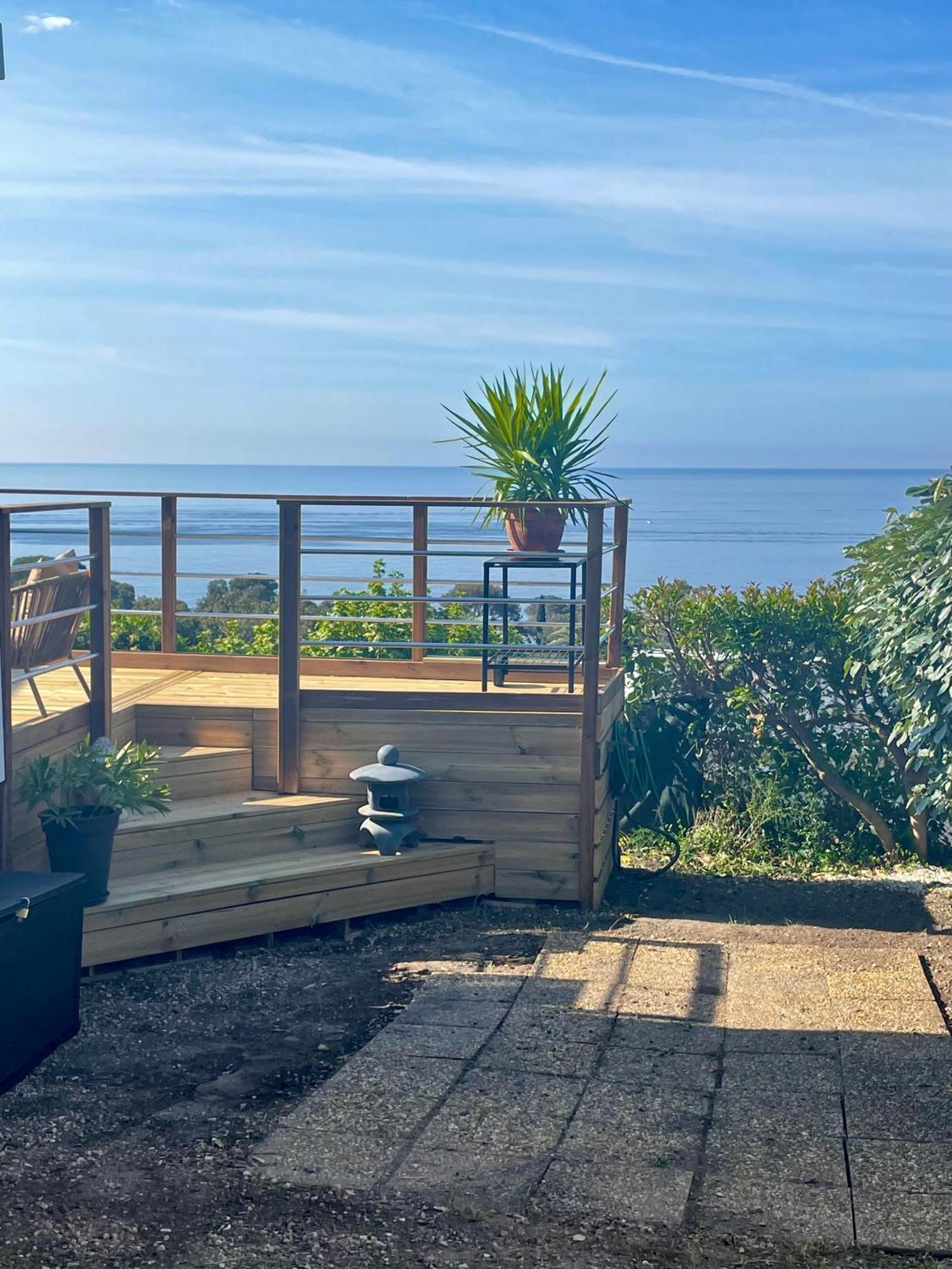 Mobil Home Superbe Vue Mer St Raphael Saint-Raphaël Kültér fotó